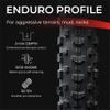 Fincci Encamp Bike Tire 26 x 2.25, Mountain Bike Tire Foldable 57-559 for Road MTB Dirt Offroad Bicycle view 3