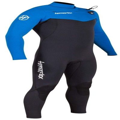 Hyperflex Men's VYRL 4/3mm Front Zip Fullsuit Black/Blue - XS