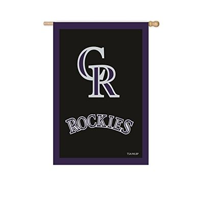 Applique Flag, Reg, Colorado Rockies