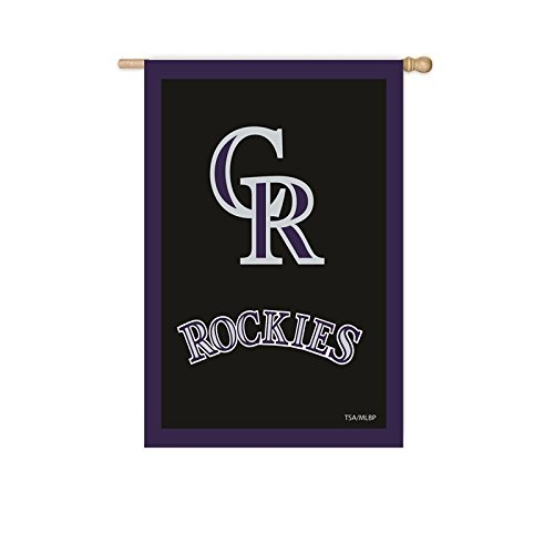 Applique Flag, Reg, Colorado Rockies