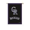 Applique Flag, Reg, Colorado Rockies view 1