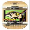 Yocaher Professional Complete 7.75" Skateboard w/7Ply Maple Deck, BlackWidow Premium Grip Tape, Aluminum Alloy Truck, ABEC-9 Bearing - Bandit view 1