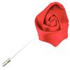 Flairs New York Gentleman's Essentials Premium Handmade Flower Lapel Pin Boutonniere (Pack of 1 Pin, Candy Red [Rose Bud]) view 1