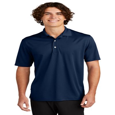 SPORT-TEK Unisex Dri-Mesh Polo Navy