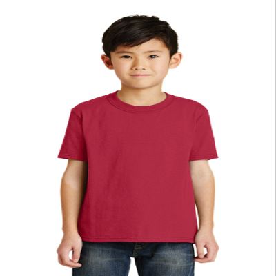 Port & Company - Youth Core Blend Tee XS Red