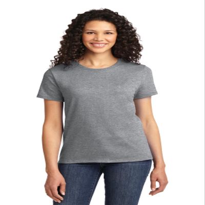 Port & Company - Ladies Essential Tee L Athletic Heather