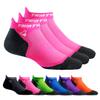 Thirty48 Ultralight Athletic Running Socks for Men and Women with Seamless Toe, Moisture Wicking, Cushion Padding (Large - Women 9-10.5 // Men 10-11.5, [3 Pairs] Pink/Gray) view 1