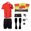New! 2018 Pro Soccer Referee Package (11 Piece) (Red, Youth Large) view 1