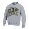 Champion Youth Boy's NCAA Fleece Crew, Gray, Large view 1