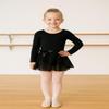 DANSHOW Girls Team Basic Long Sleeve Leotard with Skirt Kid Dance Ballet Tutu Dress(KD3028-L-06) view 4