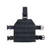 EXCELLENT ELITE SPANKER Tactical MOLLE Drop Leg Platform Universal Drop Leg Panel with Adjustable Belt & Thigh Straps (Black) view 1
