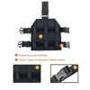 EXCELLENT ELITE SPANKER Tactical MOLLE Drop Leg Platform Universal Drop Leg Panel with Adjustable Belt & Thigh Straps (Black) view 4