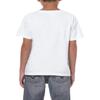 Gildan Heavy Cotton Youth T-Shirt for Tie-Dye XS White view 2