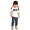 ABCD Lightning Bolt Lil Rocker Music Toddler Boy Girl T Shirt White view 4