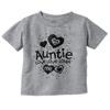 Auntie Loves Me Adorable Cute Niece Youth T Shirt Tee Girls view 1