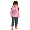 Auntie Loves Me Adorable Cute Niece Youth T Shirt Tee Girls Pink view 3