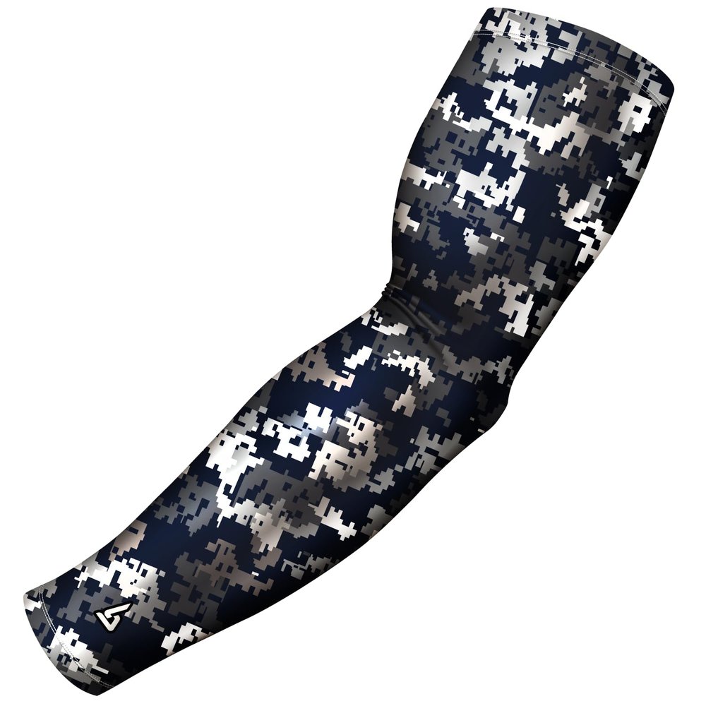 B-Driven Sports Premium Pro-Fit Compression Arm Sleeve for Men & Women - For Sports Protection - Single, Digital Designs