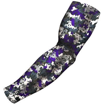 B-Driven Sports Premium Pro-Fit Compression Arm Sleeve for Men & Women - For Sports Protection - Single, Digital Designs