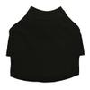 Plain, Blank Dog T-Shirt with Sleeves - Loose Fitted - Black view 1