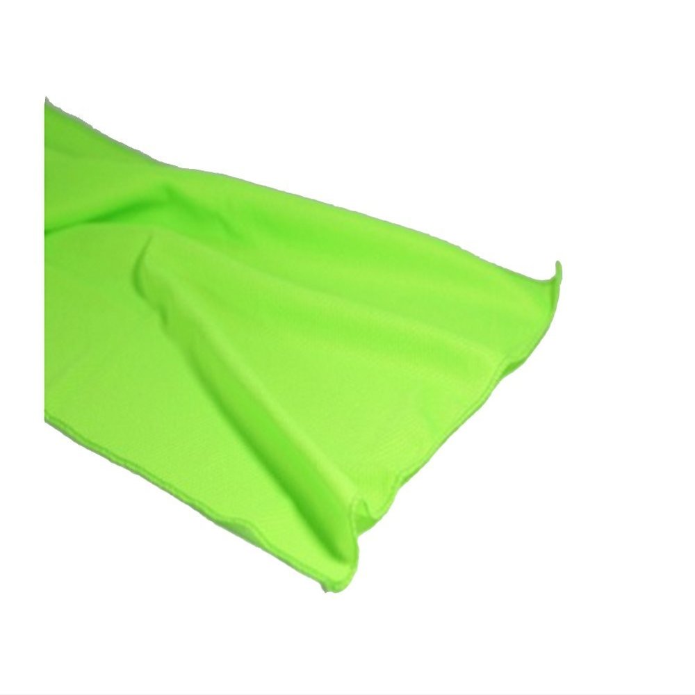TELLM 2 pcs/lot Width:33-Length:88cmm Green Ice towel cold motion ice towels absorbent creative cold towel cool Towels