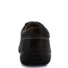 Rilo Uniform Dress Shoe in Brown Constructed of Genuine Leather. (8, Brown) view 4