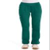 Cherokee Women's Mid Rise Straight Leg Pull-on Pant Tall, Hunter Green, Small Tall view 1