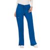 Cherokee Scrubs for Women Mid Rise Moderate Flare Drawstring Pant with 5 Pockets, Ultra Soft & Breathable Fabric - WW120 - WW120, XS, Royal view 1