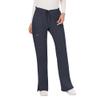 WW Revolution by Cherokee Women's Mid Rise Moderate Flare Drawstring Pant Tall, Pewter, X-Large Tall view 1