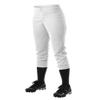 Alleson GIRLS KNICKER FASTPITCH PANT WHITE L 605PLWY 605PLWY-WH-L