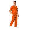 M&M SCRUBS Men Scrub Set Medical Scrub Top and Pants XXL Orange view 4