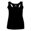 0021. Vintage American Flag United States of America Military us USA Patriotic Style Women's Tank Top Racerback (Black, Medium) view 1