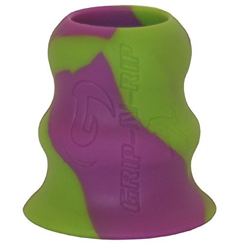 Grip-N-Rip II Softball Bat Taper, Purple/Neon Green