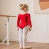 DANSHOW Girls' Team Basic Long Sleeve Leotard for Toddler Gymnastics Dance Ballet(2KD3028-L-04) view 4