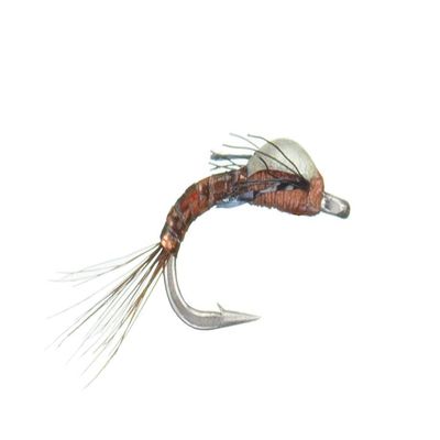 Montana Fly Company Juan's High-Def Baetis - Brown #20, 1/2 DOZ