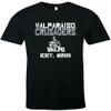 NCAA Valparaiso Crusaders Est Stack Jersey Short Sleeve T-Shirt, Black,Small view 1