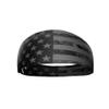 Unisex Headband/Sweatband. Best for Sports, Fitness, Working Out, Yoga. Tapered Design. (Shadow USA Flag 2.0) view 1