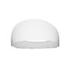 Unisex Headband/Sweatband. Best for Sports, Fitness, Working Out, Yoga. Tapered Design. (Solid White) view 1