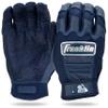 Franklin Sports CFX Pro Full Color Chrome Series Batting Gloves CFX Pro Full Color Chrome Batting Gloves, Navy, Adult Medium view 1