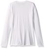 Under Armour Girl's Girls' Power Alley Long Sleeve,White (100)/Graphite, Youth Small view 2
