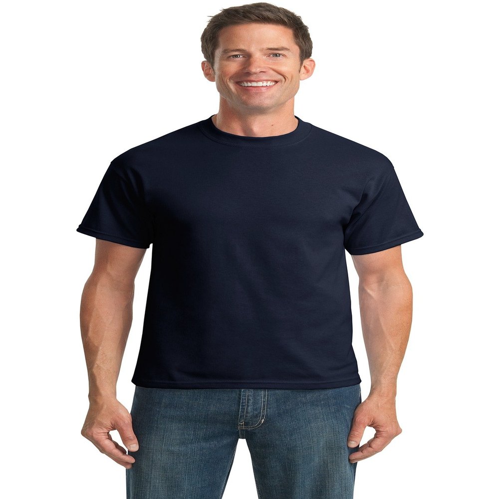 Port & Company - Core Blend Tee. PC55 Navy 6XL