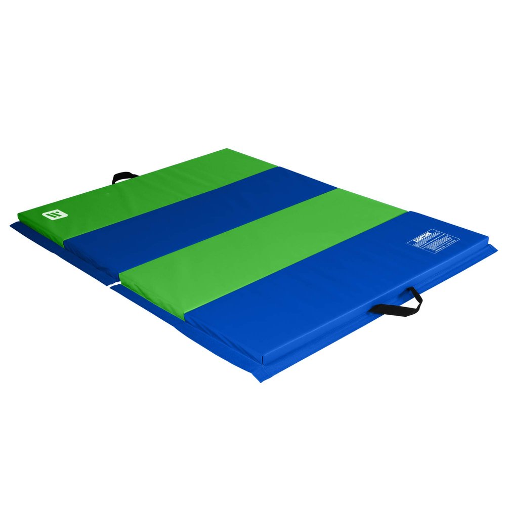 We Sell Mats - 4 ft x 6 ft x 2 in Personal Fitness & Exercise Mat for Home Workout - Lightweight and Folds for Carrying  All Purpose Home Gym Mat  Thick Mat for Yoga, Pilates, Stretches, and Floor Exercises