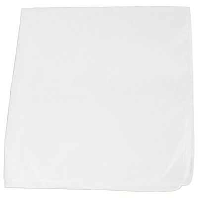 Balec Solid 100% Cotton Unisex Bandana - 4 Pack