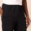 Amazon Essentials Sweatpants for Men, Black Fleece, Closed Bottom, XX-Large (Available in Big and Tall) view 4