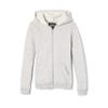 French Toast Girls' Zip Front Fleece Hoodie, Heather Gray, 2T view 1