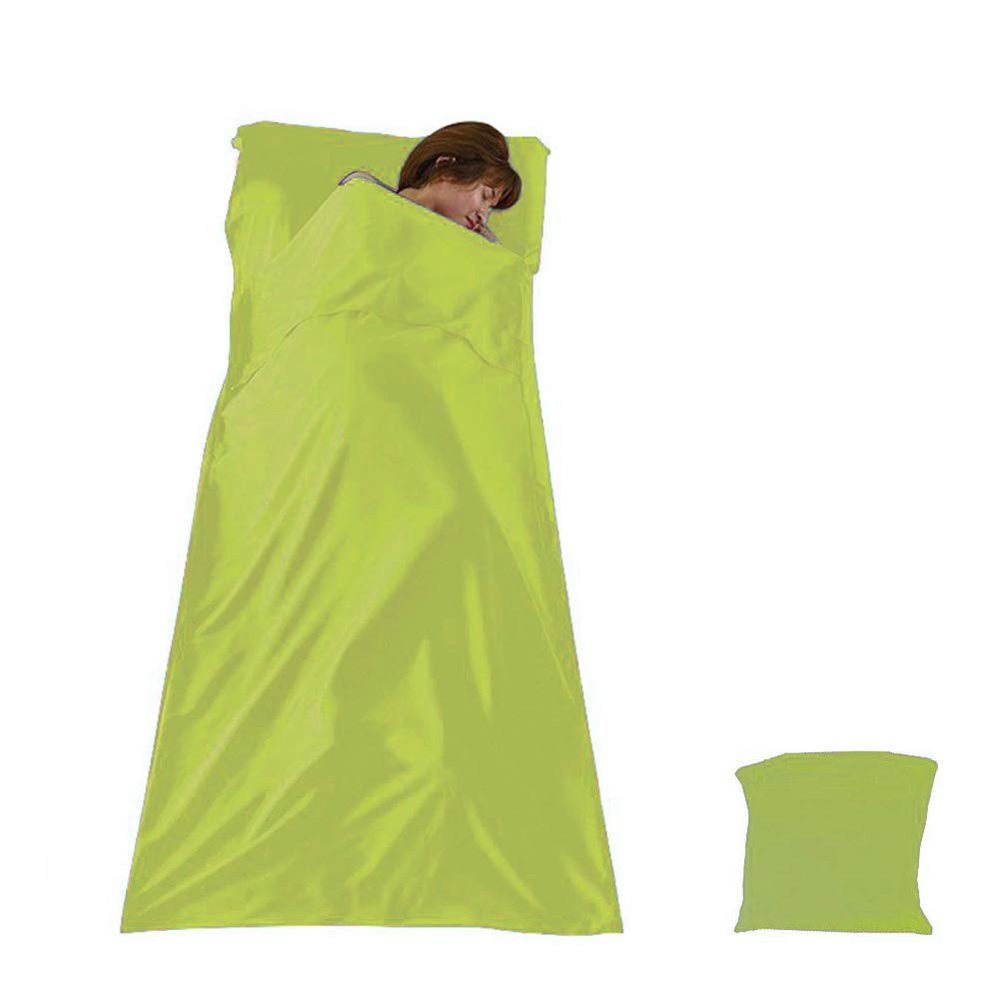 Sleeping Bag Liner Lightweight Cotton Travel Sleep Bed Sheet for Camping Traveling Hotel