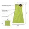 Sleeping Bag Liner Lightweight Cotton Travel Sleep Bed Sheet for Camping Traveling Hotel view 4