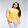 Ecofabric Shirt and Joggers 2 Piece Set Amber by Vivid Spirit (Small) Grey Yellow view 3