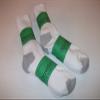 davido Women socks crew made in italy 100% cotton 8 pairs (9-11, white/gray) view 3
