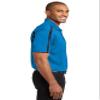 Port Authority Silk Touch Performance Colorblock Stripe Polo Shirt view 2