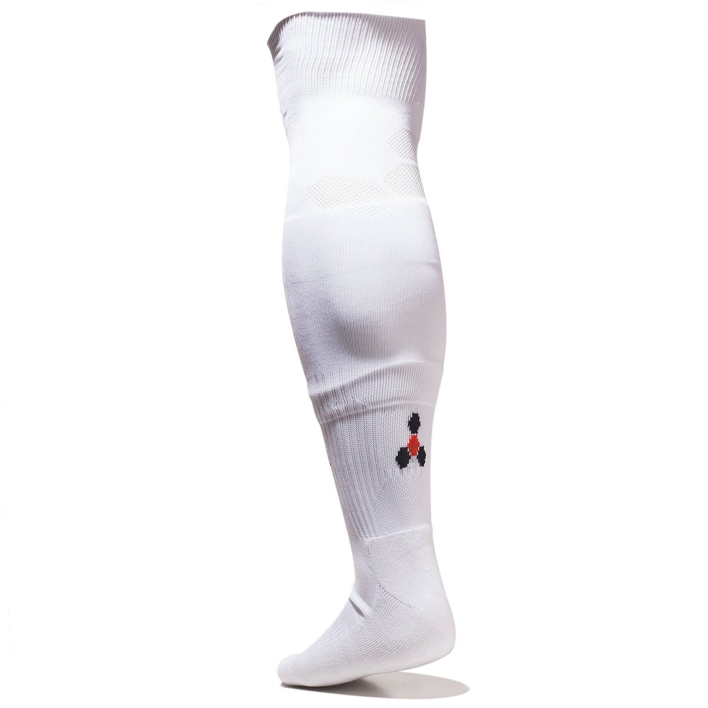 MARIAGA Shin Guard Lock Sock (M, White)